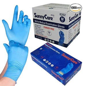 Sunny Nitrile Pf Medical Gloves Medium