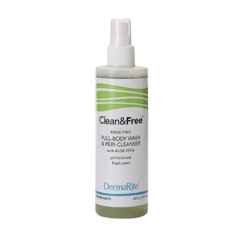 Rinse-Free Shampoo and Body Wash Clean & Free® 7.5 oz. Pump Bottle Scented