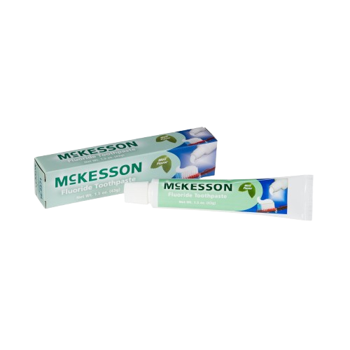 Toothpaste McKesson Mint Flavor 1.5 oz. Tube